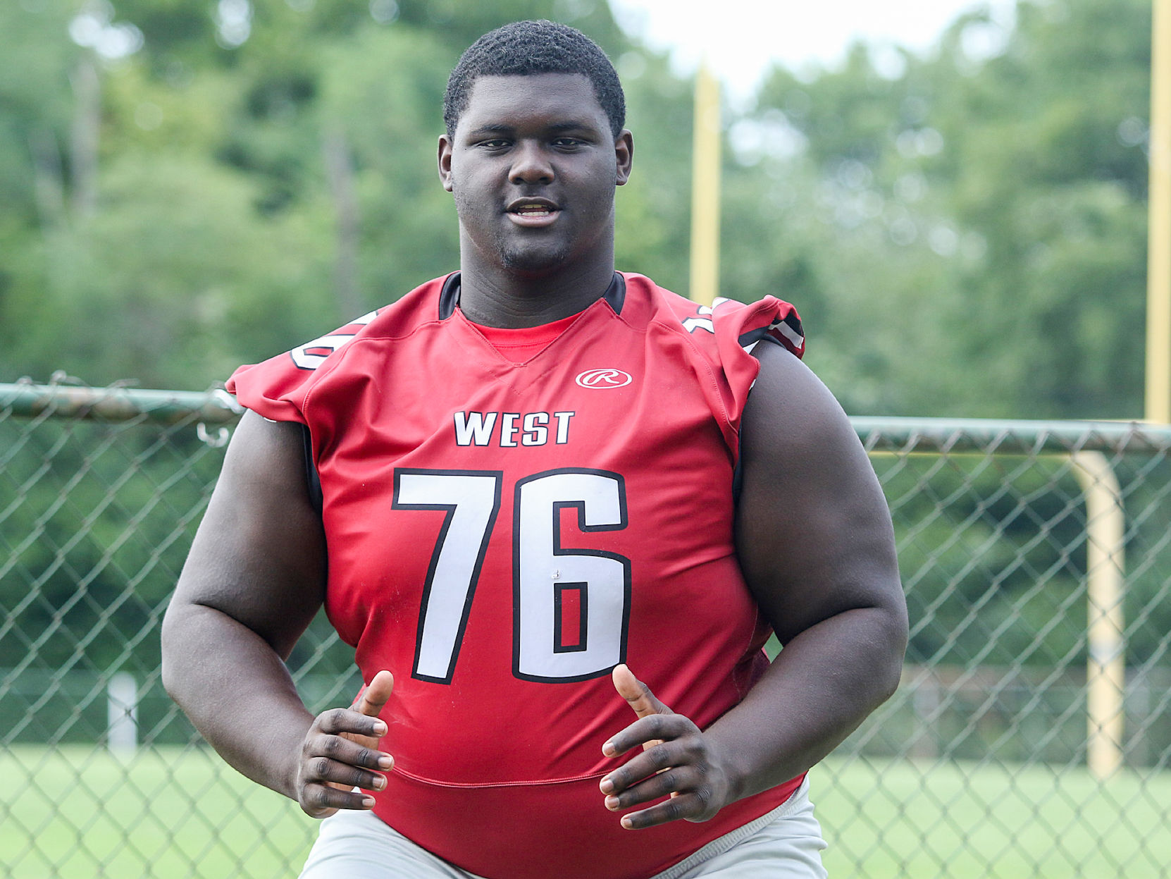 No. 17: Traevon Williams, Hazelwood West, OL